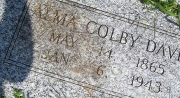 Alma Colby Davis