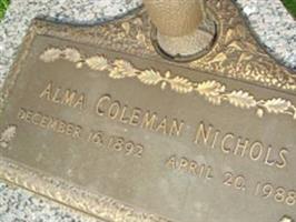 Alma Coleman Nichols