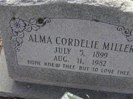 Alma Cordelie Chamblee Miller