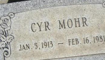 Alma Cyr Mohr