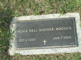 Alma Dell Bonner Adcock Alma Dell Bonner Adcock