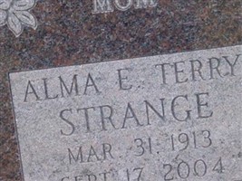 Alma E Terry Strange Alma E Terry Strange