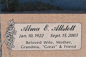 Alma Eunice Laird Allstott