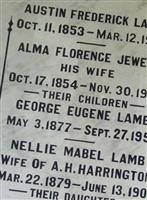 Alma Florence Jewett Lamb