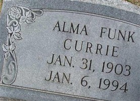 Alma Funk Currie