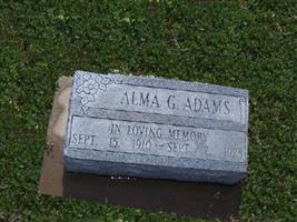 Alma G Adams