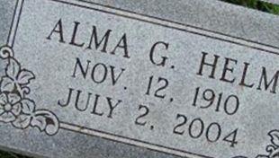 Alma G. Helm