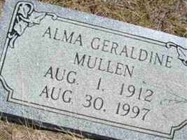 Alma Geraldine Mullen Alma Geraldine Mullen
