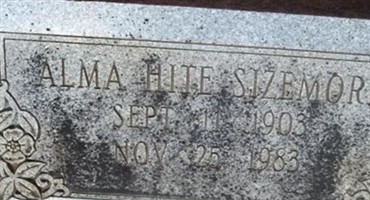 Alma Hite Sizemore