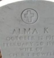Alma K Dowell