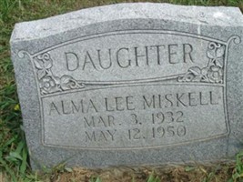 Alma Lee Miskell Alma Lee Miskell