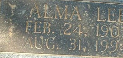 Alma Lee Spencer Alma Lee Spencer