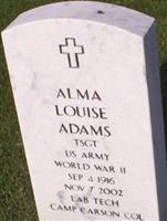 Alma Louise Adams