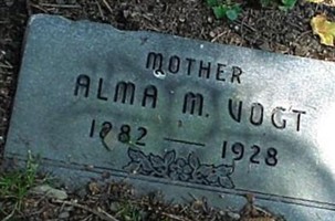 Alma M Vogt Alma M Vogt