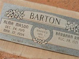Alma Mason Barton