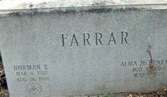 Alma McDearmon Farrar Alma McDearmon Farrar