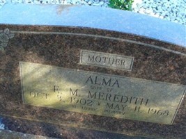 Alma Melton Meredith Alma Melton Meredith
