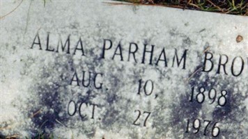 Alma Mitchell Parham Brown