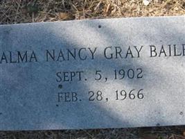 Alma Nancy Gray Bailey