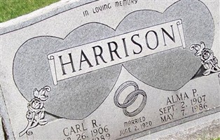 Alma P. Harrison Alma P. Harrison