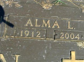 Alma L. "Sis" Tindall Benson Alma L. "Sis" Tindall Benson