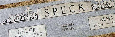 Alma Speck Alma Speck