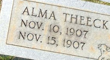 Alma Theeck Alma Theeck