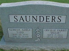 Almeda Adele Todd Saunders