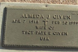 Almeda J Given