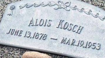 Alois Anthony Kosch Alois Anthony Kosch