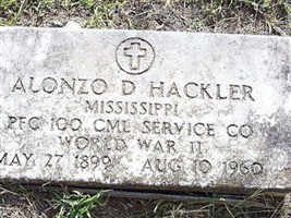 Alonzo D Hackler