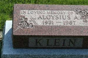 Aloysius A. Klein Aloysius A. Klein