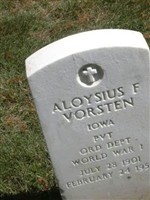 Aloysius F Vorsten Aloysius F Vorsten