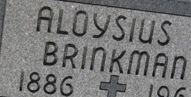 Aloysius J Brinkman Aloysius J Brinkman