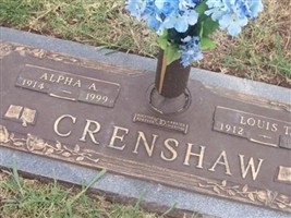 Alpha A. Crenshaw Alpha A. Crenshaw
