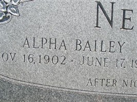 Alpha Bailey NeSmith Alpha Bailey NeSmith