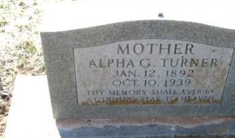Alpha G Turner Alpha G Turner