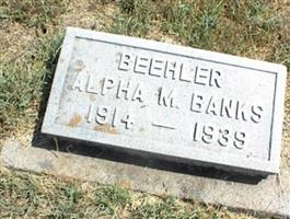 Alpha M. Banks Beehler