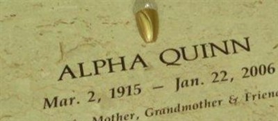 Alpha M Landis Quinn Alpha M Landis Quinn