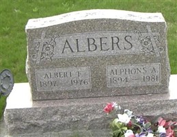 Alphons A. "Ike" Albers Alphons A. "Ike" Albers