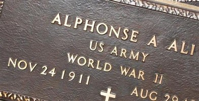 Alphonse A Ali Alphonse A Ali