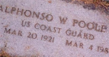Alphonso Wilson Poole, Sr Alphonso Wilson Poole, Sr