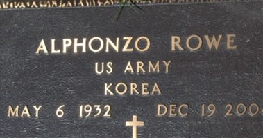 Alphonzo Rowe
