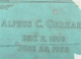 Alphus Columbus Gerhart Alphus Columbus Gerhart