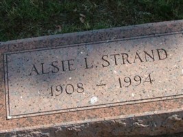 Alsie Lee Hubbard Strand Alsie Lee Hubbard Strand