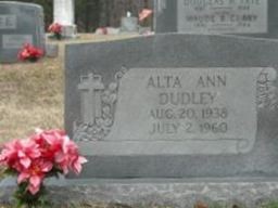 Alta Ann Dudley