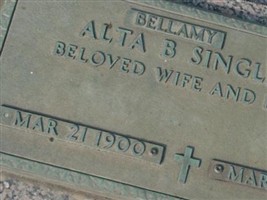 Alta Bellamy Singleton