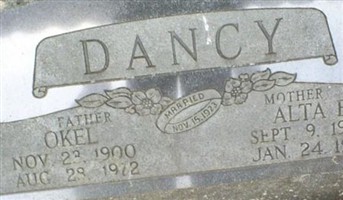 Alta Elizabeth Johnson Dancy Alta Elizabeth Johnson Dancy