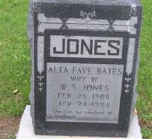 Alta Faye Bates Jones