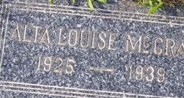 Alta Louise McCray Alta Louise McCray